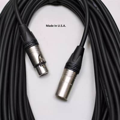 LASE 50 Ft Microphone Cable W/ NEUTRIK NC3MXX 3-Pin XLR Male to NC3FXXX Female image 3