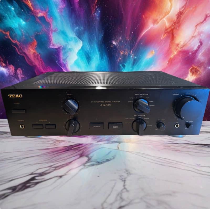 TEAC A-X1000 Audiophile DC Integrated Stereo Amplifier SERVICED Extremely Rare!