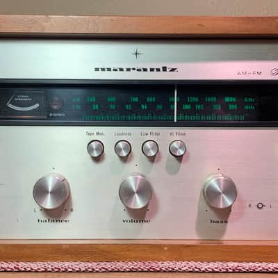 Marantz Model Twenty Four Stereo Tuner Preamp w/ Original Walnut Cabinet image 1