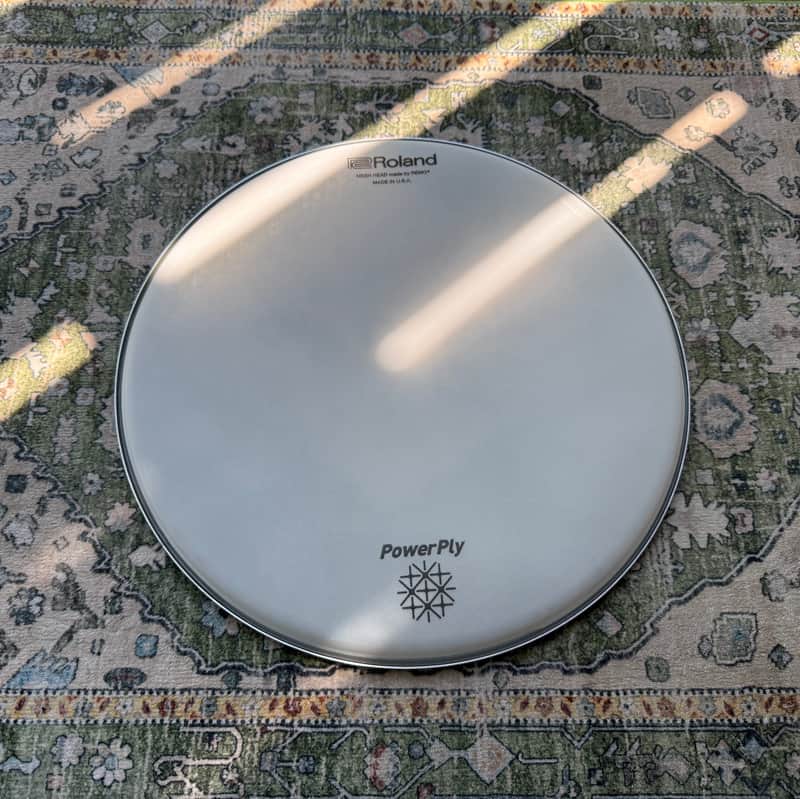 Roland MH2-14 PowerPly 14" Mesh Head 2015 - 2020 - White image 1
