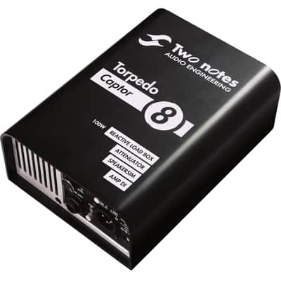Two Notes Torpedo Captor 8-Ohm Reactive Load Box DI and Attenuator - Mint, Open Box image 1