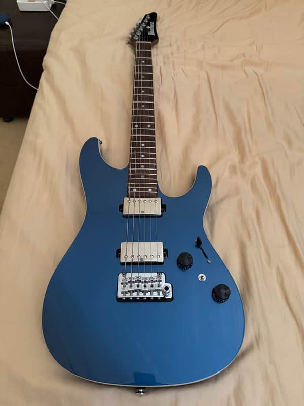 Ibanez AZ42P1-PBE Premium 2024 - Present - Prussian Blue Metallic image 1