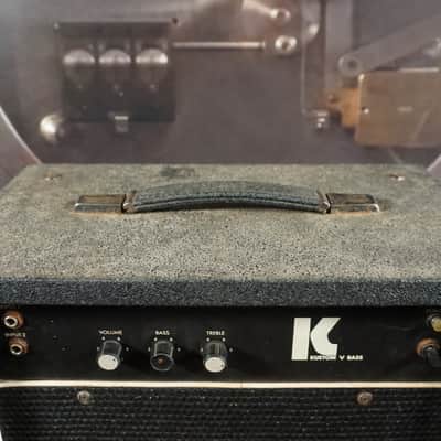 Vintage Kustom V Bass Combo Amplifier – Serviced & Working image 4