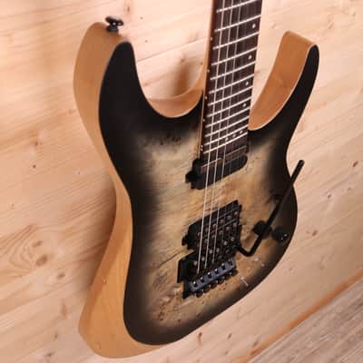 Schecter Reaper-6 FR S- Ebony Fingerboard, Satin Charcoal Burst image 3