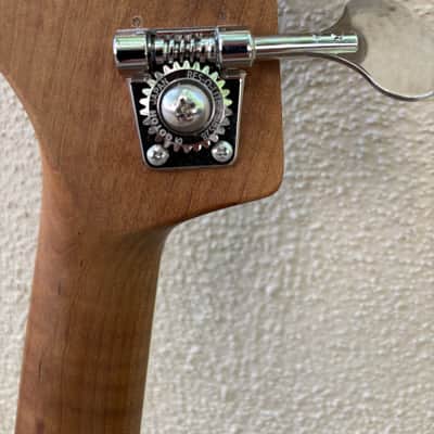 Warmoth Roasted Flame Maple Jazz Bass Neck image 2