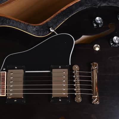 Gibson ES-335 Satin Trans Black image 4