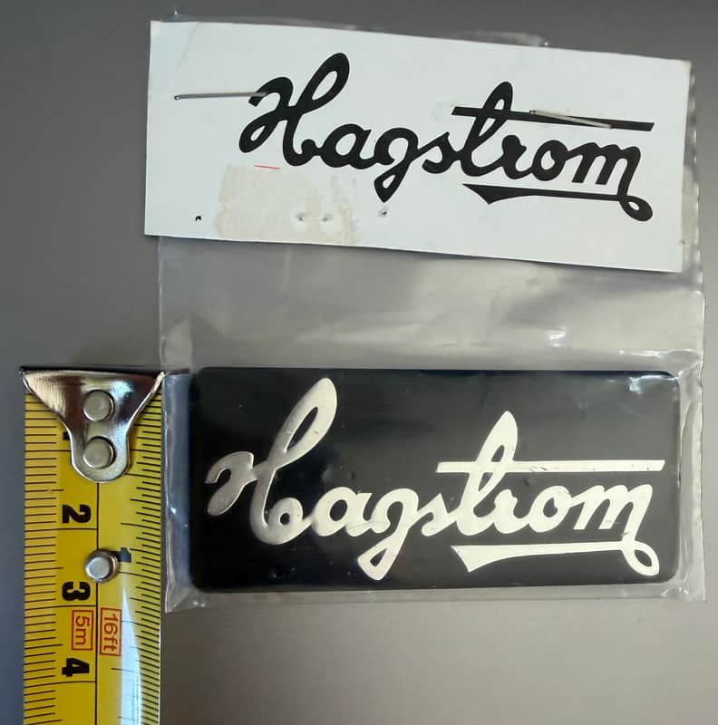Hagstrom Logo 7cm x 3cm image 1