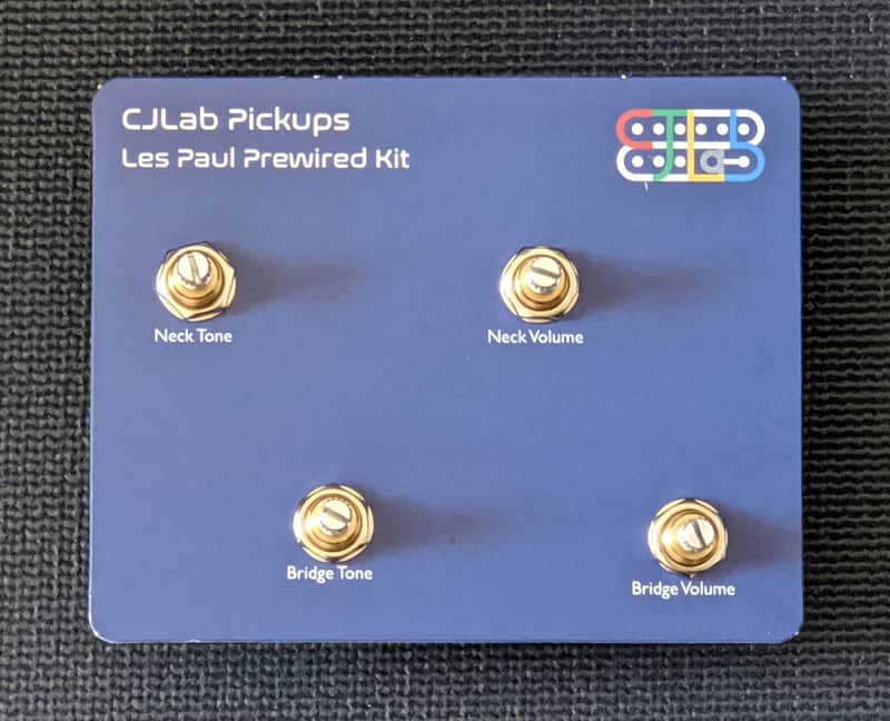 Setbucker Solderless Prewired Kit for Les Paul (Kit Only, with Push-Push Pots) image 1