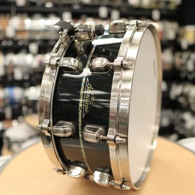 Pre-Owned Tama Limited Edition Starclassic Bubinga Exotix 6x14" (1 of 50) Snare Drum - Midnight Storm Sapele image 9