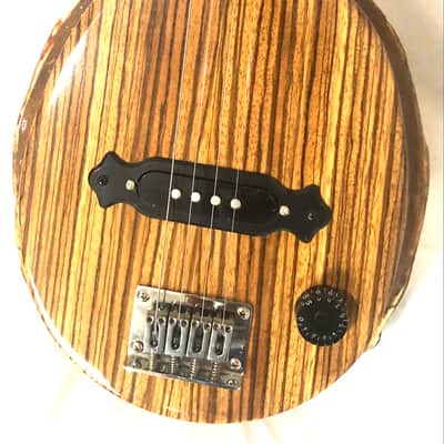 4 string Turtle shell slide guitar image 3