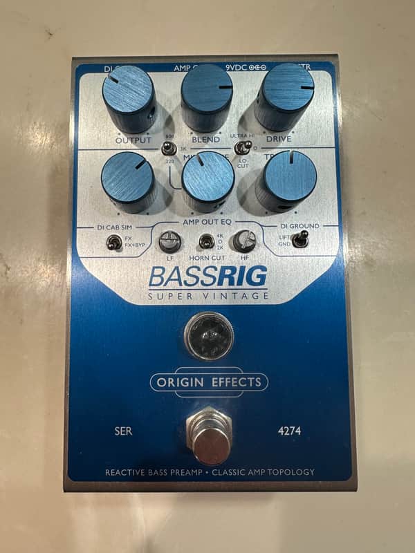 Origin Effects BASSRIG Super Vintage