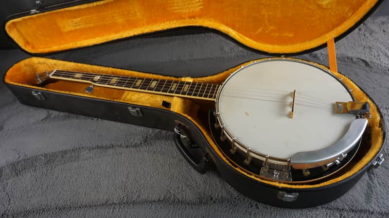 Vintage Tenesy Thumb Standard 5-String Banjo w/ Hard Case | Reverb