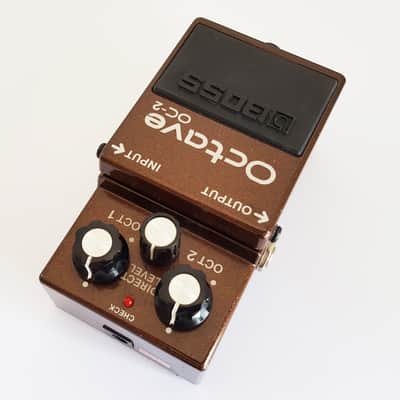 Boss OC-2 Octave Vintage Effects Pedal - Brown image 5