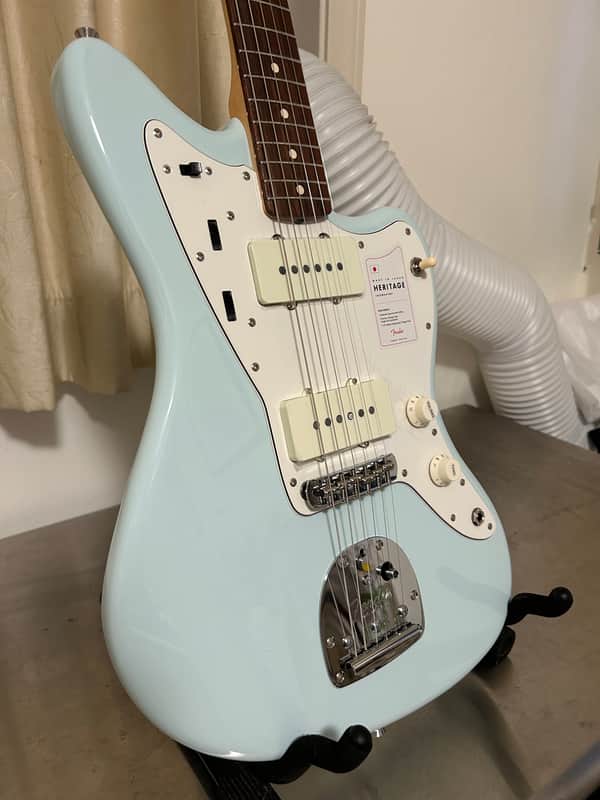 ギター FenderJapan MIJ heritage 2023 Jazzmaster Fender Japan Heritage 60s Jazzmaster 2023 - Sonic Blue | Reverb