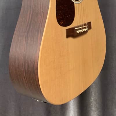 Martin D-X2EL Lefty Dreadnought Acoustic/Electric Guitar with Gig Bag image 7