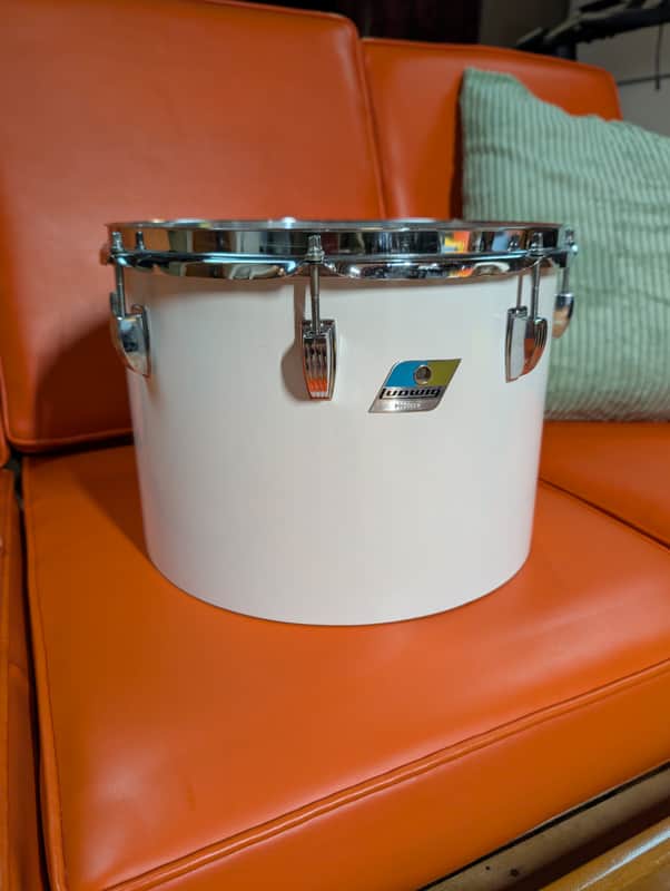 Ludwig Concert tom 1970s - White Cortex image 1