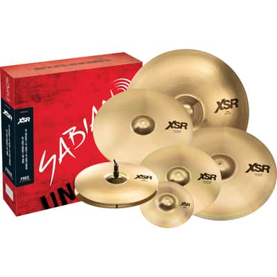 Sabian XSR5007SB Super 10/14/14/16/18/20" Cymbal Pack image 2