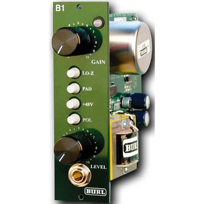 Burl Audio B1 Mic Pre Class A discrete 500 Series mic pre/DI image 4
