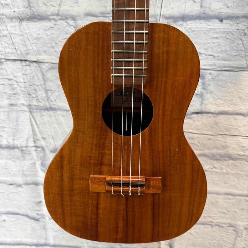 Kamaka Baritone Ukulele HF-4 - Vintage White Label w/ case - AS IS image 1