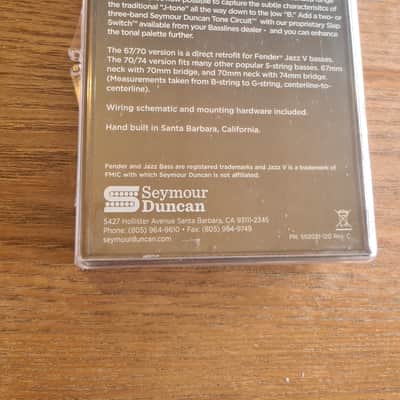 Seymour Duncan SJ5s 67/70 5-string Jazz bass pickups image 5