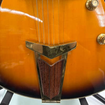 Ventura V1300 Archtop Electric Guitar 1960s Sunburst Japan No Case image 6