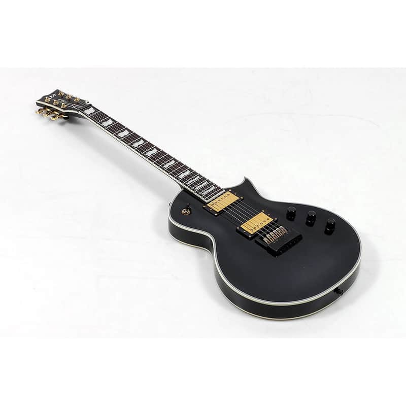 ESP LTD EC-1000T CTM EverTune Electric Guitar Black image 1