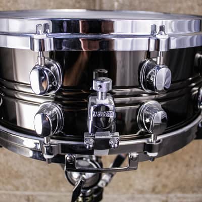Mapex 6" x 14" Steel Black Panther Snare Drum image 11