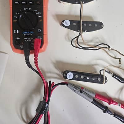 USA G&L Legacy CLF-100 Alnico V Pickup Set - Calibrated (6.67k / 6.52k / 7.06k) image 5