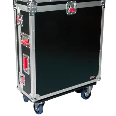 B-Stock Gator Cases G-TOUR Series ATA Style Road Case - Custom Fit for Allen and Heath AH2400-16 Mixer with Dog House and Heavy Duty 4" Casters; (G-TOUR AH2400-16) image 4