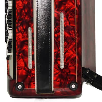 Barcarole Prominenz Piano Accordion made in Germany 120 Bass Buttons New Straps Case 2180, Powerful sound, Accordian for Adults image 9