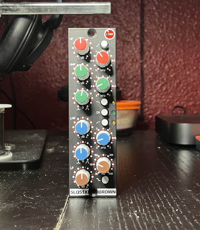 Brand New Link Audio Design SLQ51X 500 series Parametric EQ a la SSL image 1
