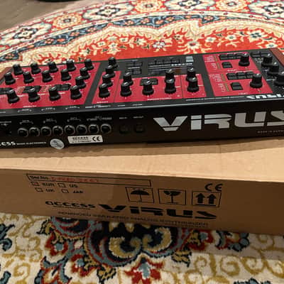 Access Virus A - Desktop Digital Synthesizer 1998 in original box image 2