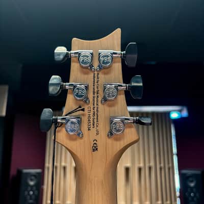 PRS SE CE 24 Mahogany Bolt-on Ice Blue Metallic image 4