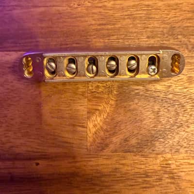 Gibson 9-Way 3-Point Adjustable Bridge 1982 - Chrome / Gold image 2