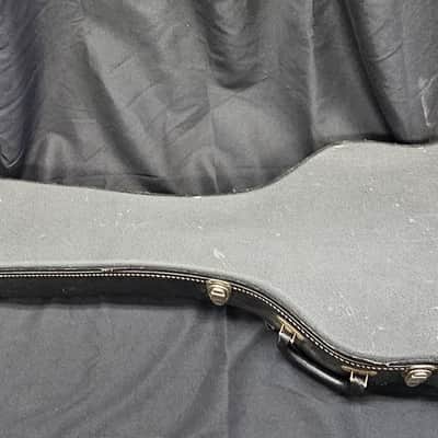 Early Gibson 1960s - 70s Les Paul Hard Shell Case, Purple Lining - Black image 1