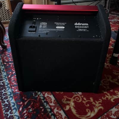 ddrum DDA50 BT 50-Watt 1x10" Bluetooth Electronic Percussion Amp 2010s - Black / Red image 7