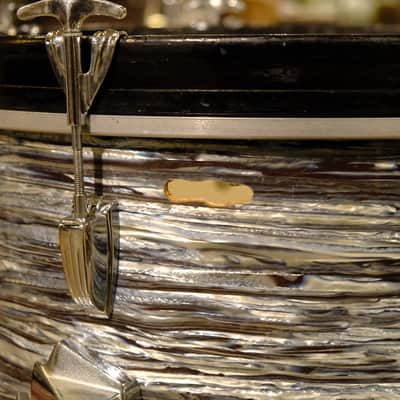 Ludwig 20x14" Bastrumma BOP 60s - Blue Oyster Pearl image 2