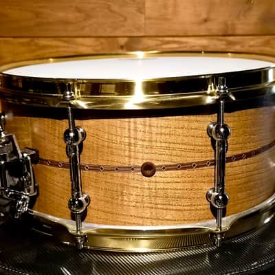 Tama Star Curly Ash 2020s - Natural wood. Brass Chrome image 5