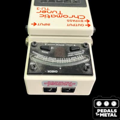 Boss TU-3 Chromatic Tuner 2009 - Present - White - X18991 image 2