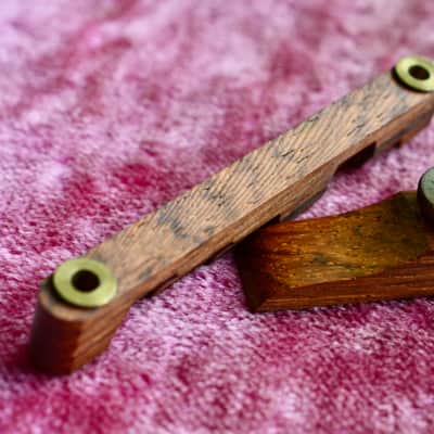 Vintage 1950's Gibson Rosewood Archtop Bridge and Base - L-5ces, Super 400, Es-175 1960's image 10