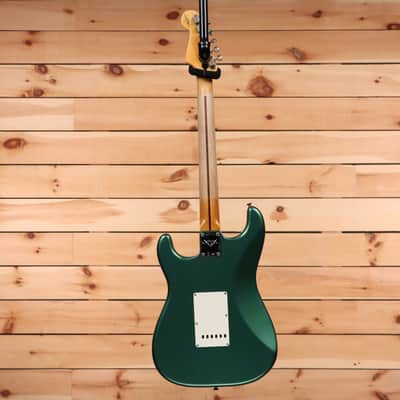 Fender Custom Shop 1956 Stratocaster Relic - Aged Sherwood Green Metallic-CZ577350 image 9