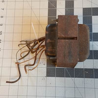 Midwest Coil & Transformer 60B15 Huge Vintage Tube Amp Power Transformer Project 5U4 6L6 360-0-360 / 6.3V / 5V 1950s image 2