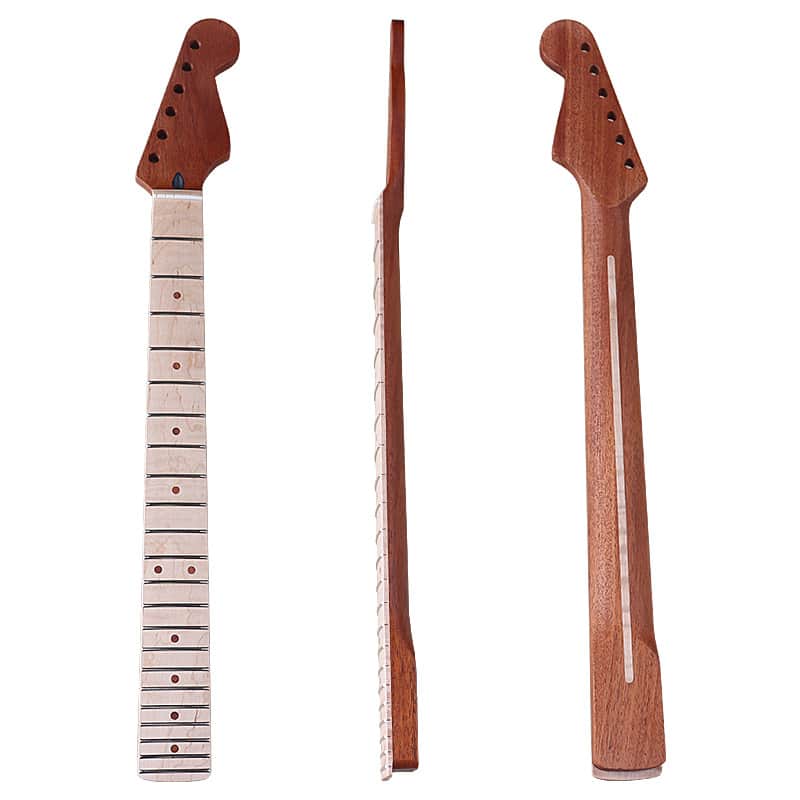 Mahogany Strat Guitar Neck With Maple Fingerboard,22Frets image 1