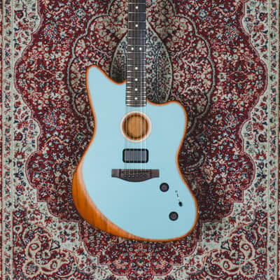 Fender Acoustasonic Player Jazzmaster - Ice Blue image 1