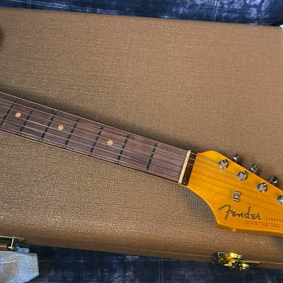 NEW! 2024 Fender #143 Limited Edition '62 Poblano Strat Journeyman Relic w/ Closet Classic Hardware - Super Faded Aged Sonic Blue - Only 7.2 lbs! - Authorized Dealer - Serial #CZ575858 image 5