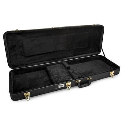 Schecter Damien Platinum-6 6-String Electric Guitar (Right-Hand, Satin Black) with Knox Gear Protective Carrying Case Bundle image 3