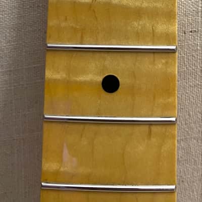 Warmoth Fender Stratocaster 3A Flame Maple Neck image 4