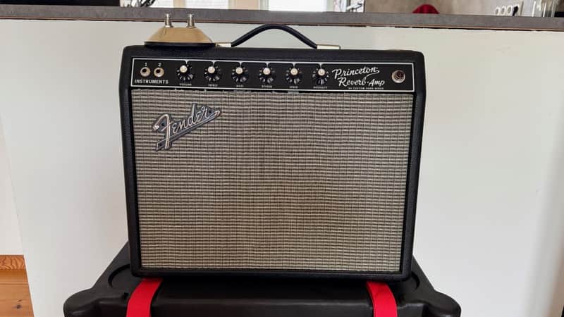 Fender '64 Custom Hand-Wired Princeton Reverb + Gator Case image 1