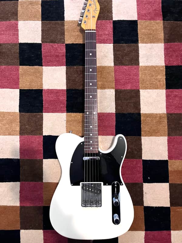 2012 Fender Telecaster ‘62 Vintage Reissue TL62-US Olympic White w/ American Vintage Pickups, Japan MIJ