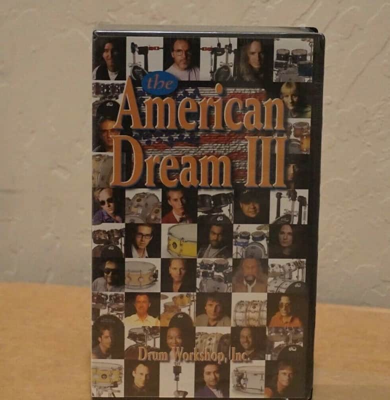 The American Dream Part III DW Drum Workshop VHS Documentary image 1